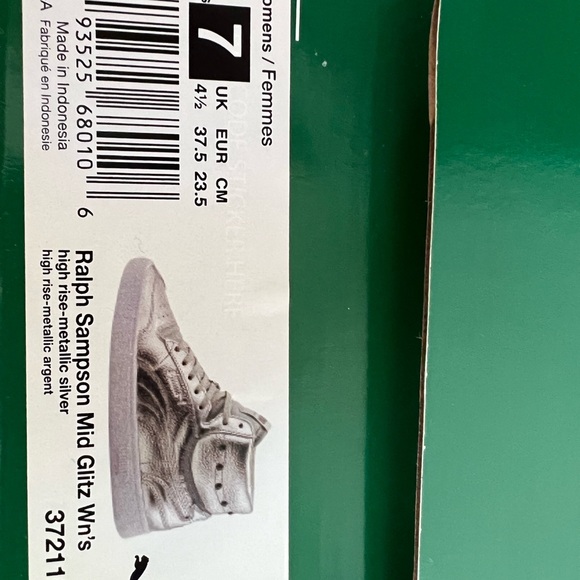 PUMA “Ralph Sampson mid glitz” size 7 - Picture 5 of 5